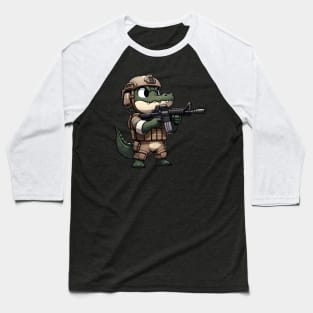 Tactical Crocodile Operator Baseball T-Shirt